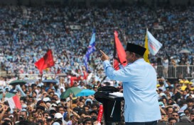 Tiru Megawati, Prabowo Tutup Orasi Kampanye dengan Seruan Merdeka