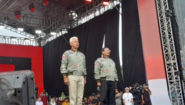 Lautan Manusia Penuhi Kampanye Ganjar-Mahfud di Semarang