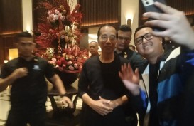 Jokowi Temui Gibran di Hotel Seusai Kampanye Akbar