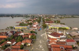 Tempat Pemungutan Suara di Demak Terdampak Banjir