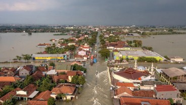 Tempat Pemungutan Suara di Demak Terdampak Banjir