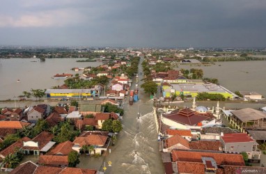 Tempat Pemungutan Suara di Demak Terdampak Banjir