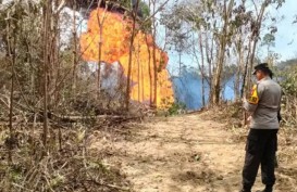 Polisi Tetapkan Dua Tersangka Kebakaran Sumur Minyak di Batanghari