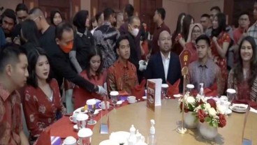 Momen Gibran, Didiet Prabowo dan Kaesang Hadiri Perayaan Imlek di Tengah Masa Tenang Pemilu