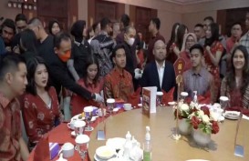 Momen Gibran, Didiet Prabowo dan Kaesang Hadiri Perayaan Imlek di Tengah Masa Tenang Pemilu