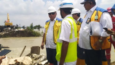 Penanganan Banjir Demak, Perbaikan Tanggul Sungai Wulan Capai 20%