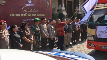 45 Truck Distribusikan Logistik Pemilu di Jembrana