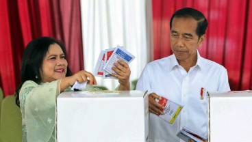 Jokowi Langsung ke Istana Usai Nyoblos, Pantau Hasil Quick Count Pemilu 2024