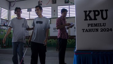 Disabilitas Netra di Padang Gunakan Hak Suara pada Pemilu 2024