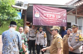 Polisi Jaga Ketat 2 TPS Sangat Rawan di Kabupaten Cirebon