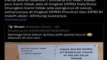 Disebut Partai Dianulir, Bawaslu Persilakan Partai Buruh Melapor