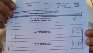 Perolehan Suara Capres di TPS Pj Gubernur Sumut, Begini Rinciannya