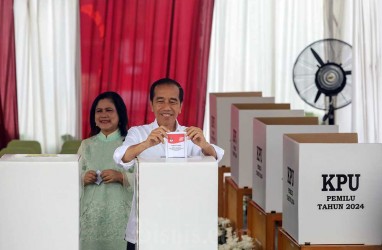 Unggul Quick Count, Jokowi Ucapkan Selamat ke Prabowo-Gibran