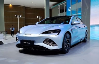 BYD Rilis Tiga Mobil Listrik di IIMS 2024, Harga Mulai Rp425 Juta