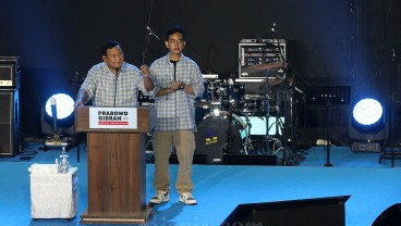Pasar Modal Tersengat Prabowo-Gibran yang Berpeluang Menang Satu Putaran