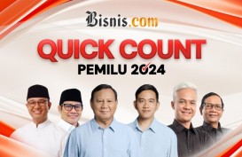 Hasil Quick Count per Provinsi: Prabowo Kuasai Jabar, Banten, Jateng-DIY, Anies Rajai DKI