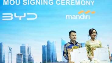 Bank Mandiri dan BYD Jalin Kerjasama untuk Mendukung Kendaraan Listrik