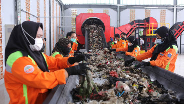 Peresmian TPS 3R Siaga di Jakarta