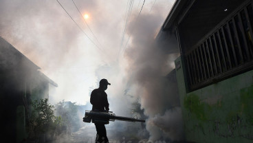 Pengasapan Pasca Kasus DBD di Madiun