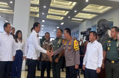 Menhan  Prabowo Dampingi Jokowi Resmikan RSPPN dan 25 RS TNI