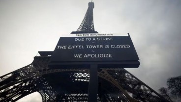 Menara Eiffel Ditutup Imbas Aksi Mogok Kerja Karyawan