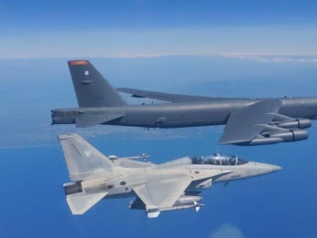 AS dan Filipina Gelar Patroli Udara di Laut China Selatan, China Meradang