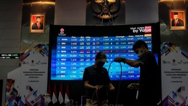 Saham TOWR, BBRI & BBNI Pesta Cuan, Indeks Bisnis-27 Menghijau