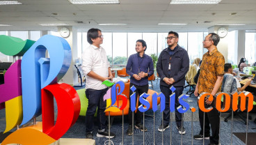 Kunjungan Compas.co.id ke Bisnis Indonesia