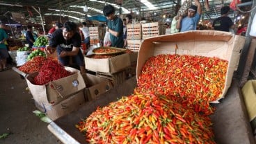 Harga Cabai Meledak Jelang Ramadan, Tembus Rp90.000/Kg!