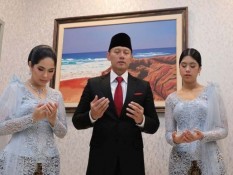 Gaya Malu-malu Si Cantik Almira Yudhoyono Saat Hadiri Pelantikan Ayahnya, Agus Yudhoyono