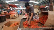 Dibuka Usai Lebaran, Progres Pembangunan Pasar Induk Pekanbaru Sudah 75%