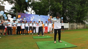 Bisnis Indonesia Gelar Turnamen Golf di Malang