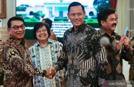 Potret Akrab AHY dan Moeldoko Saat Hadir di Sidang Kabinet Jokowi