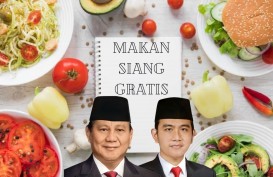 Anggaran Makan Siang Gratis Prabowo-Gibran Bisa Tembus Rp253,8 Triliun per Tahun