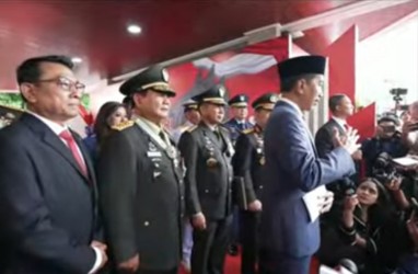 Jokowi Resmi Anugerahi Prabowo Gelar Jenderal Kehormatan