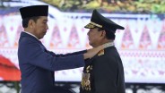 Ini Alasan Jokowi Beri Prabowo Pangkat Jenderal Kehormatan menurut Media Asing