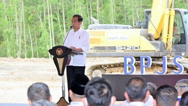 Jokowi Resmikan Groundbreaking Kantor BPJS Kesehatan di IKN