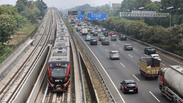 PT KAI Operasikan 18 Trainset LRT Jabodebek Sekaligus Hari Ini