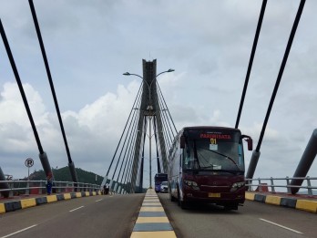 Imbas Jalan Amblas, BP Batam Tutup Sementara Jalur Trans Barelang