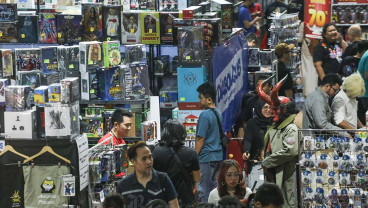 Pameran Toys and Comics Fair di Jakarta