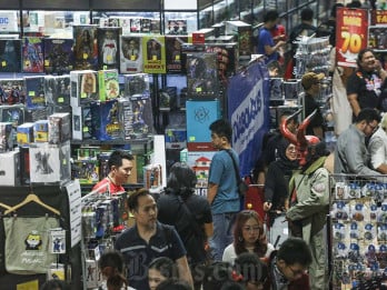 Pameran Toys and Comics Fair di Jakarta