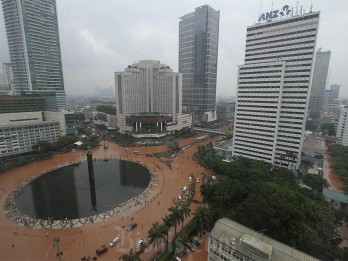 BMKG Perkirakan Wilayah DKI Jakarta Diguyur HUjan Disertai Petir Hari Ini