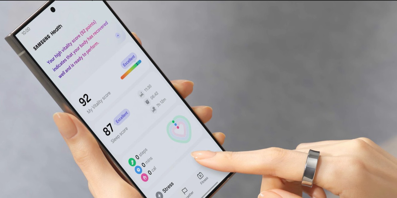 Ilustrasi cincin pintar dari Samsung./Istimewa