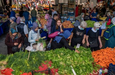 Inflasi Turki Februari 2024 Nyaris Sentuh 70%, Harga Makanan Melambung!