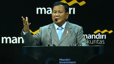 Di Hadapan Para Investor, Prabowo Janji Lanjutkan Kebijakan Jokowi