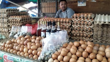 Jelang Ramadan, Harga Telur Ayam di Pekanbaru Meroket