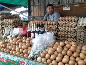 Jelang Ramadan, Harga Telur Ayam di Pekanbaru Meroket