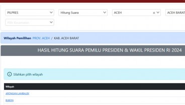 Diagram Perolehan Suara Pilpres 2024 di Sirekap Menghilang, Ini Penjelasan KPU