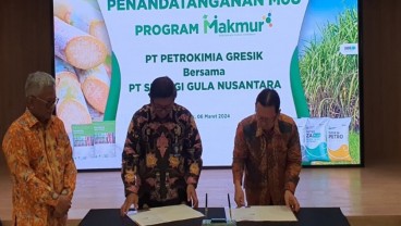 Sinergi Gula Nusantara Gandeng Petrokimia Gresik Jamin Pasokan Pupuk Petani