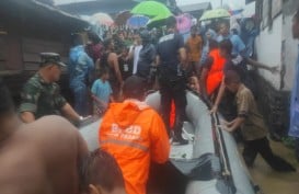 Banjir Melanda Padang, Ketinggian Air Mencapai 2 Meter